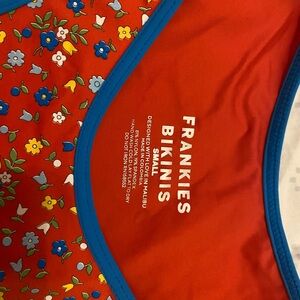 Frankies Bikinis Floral Bikini bottom